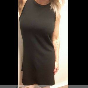 THYME & HONEY BLACK SLEEVELESS DRESS  MEDIUM